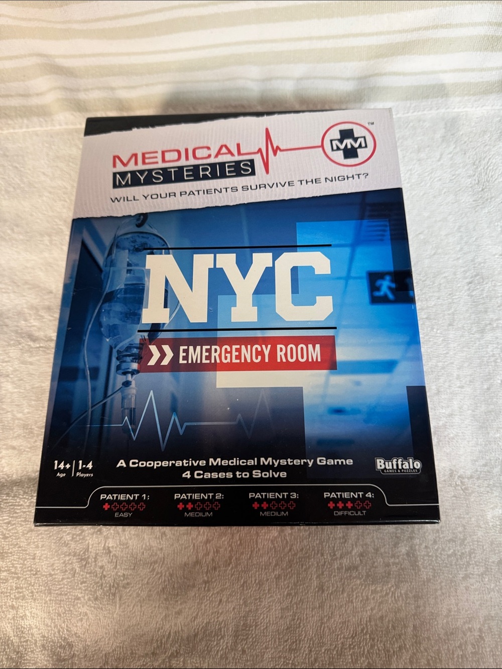 Buffalo Games Medical Mysteries NYC Emergency Room Game